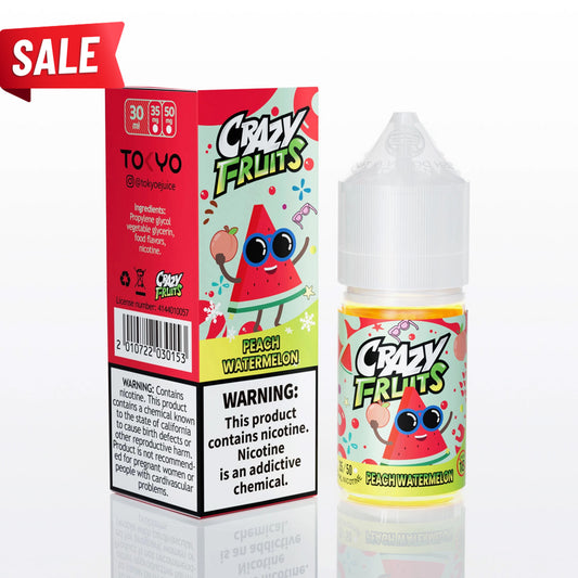 Tokyo Crazy Fruits Peach Watermelon 30ML